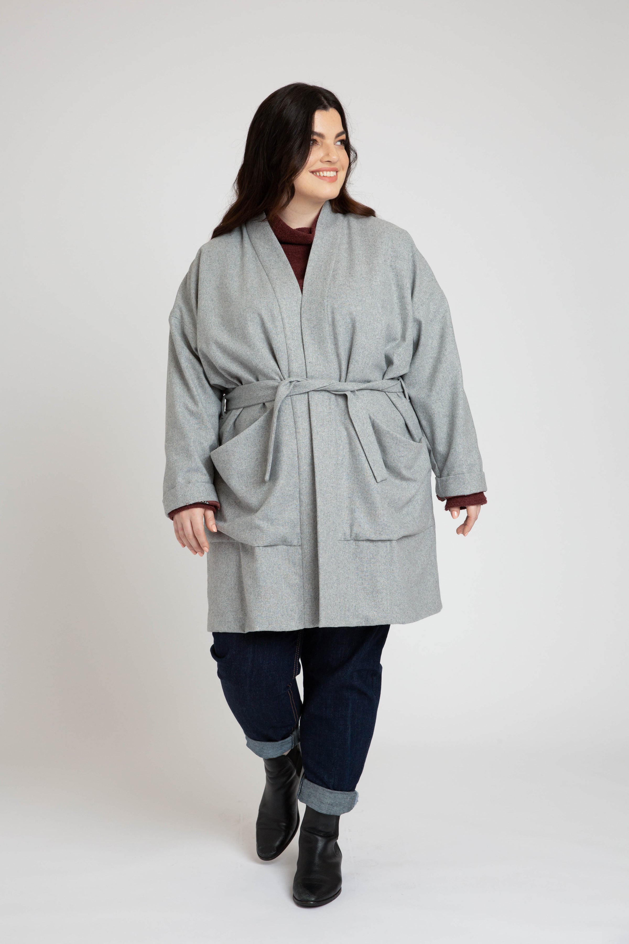 Hovea Curve Jacket & Coat Pattern