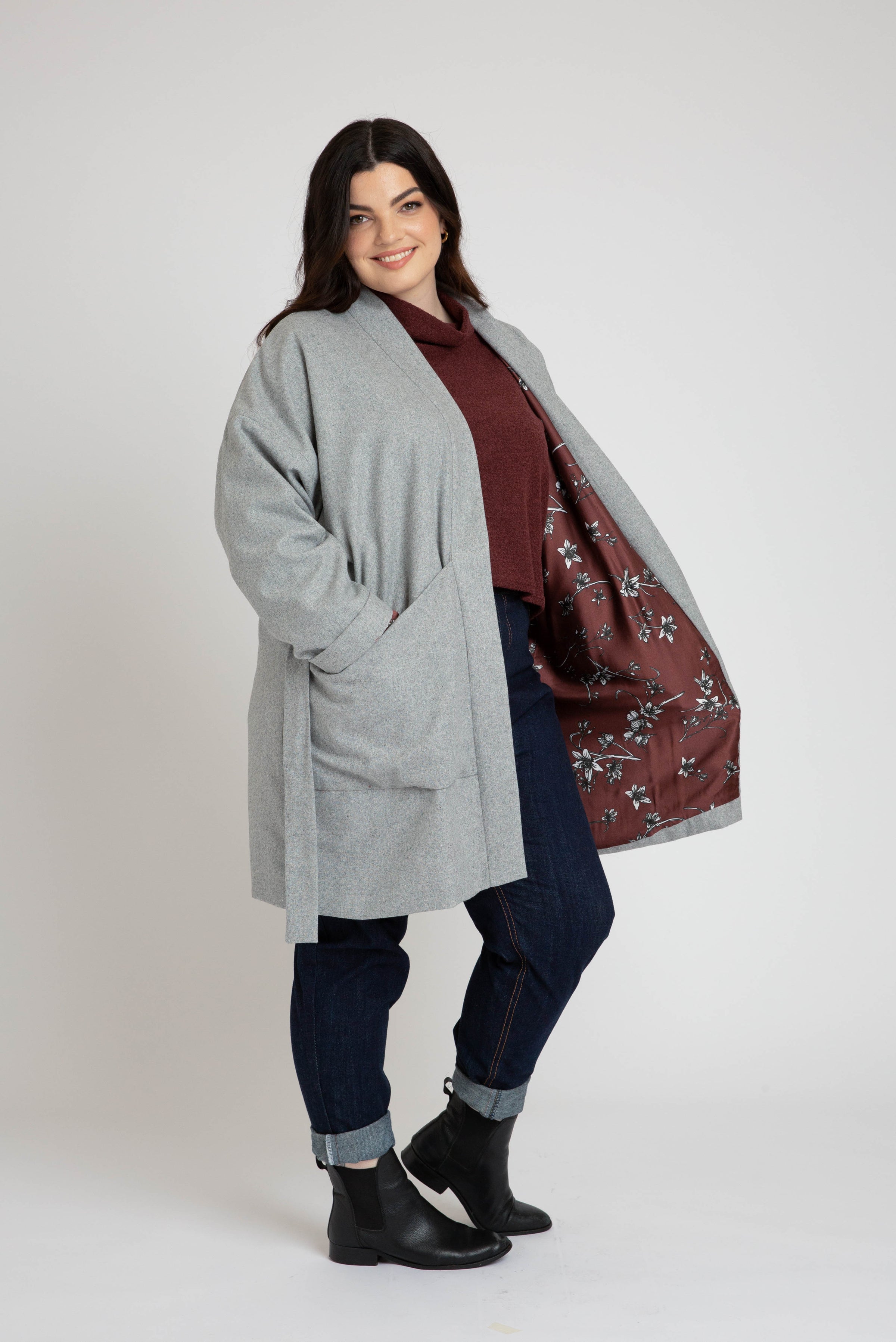 Hovea Curve Jacket & Coat Pattern