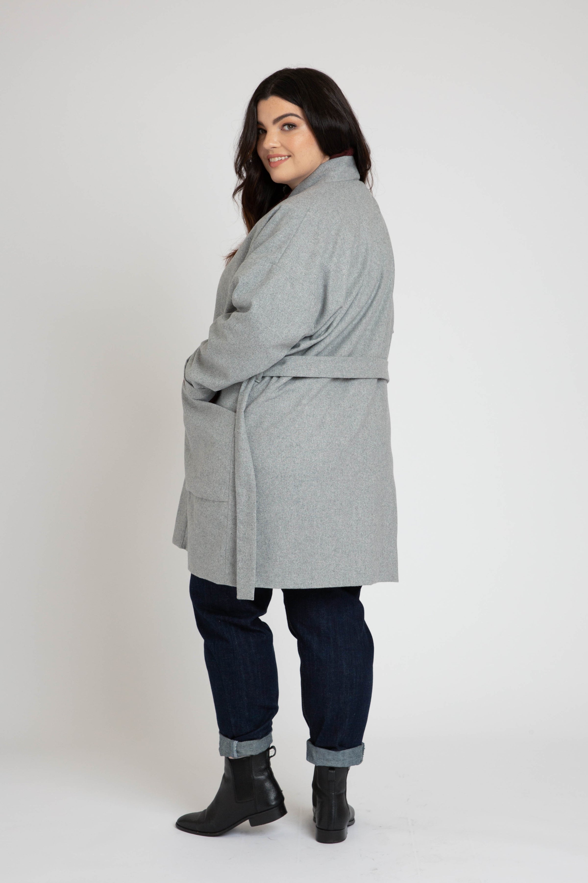 Hovea Curve Jacket & Coat Pattern