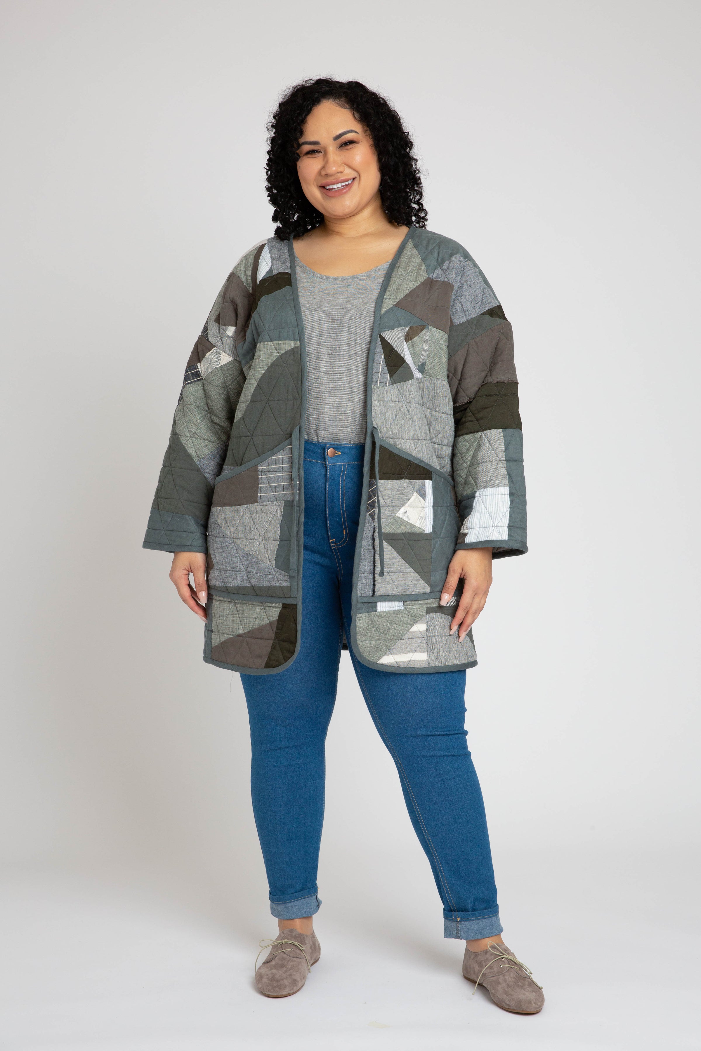Hovea Curve Jacket & Coat Pattern
