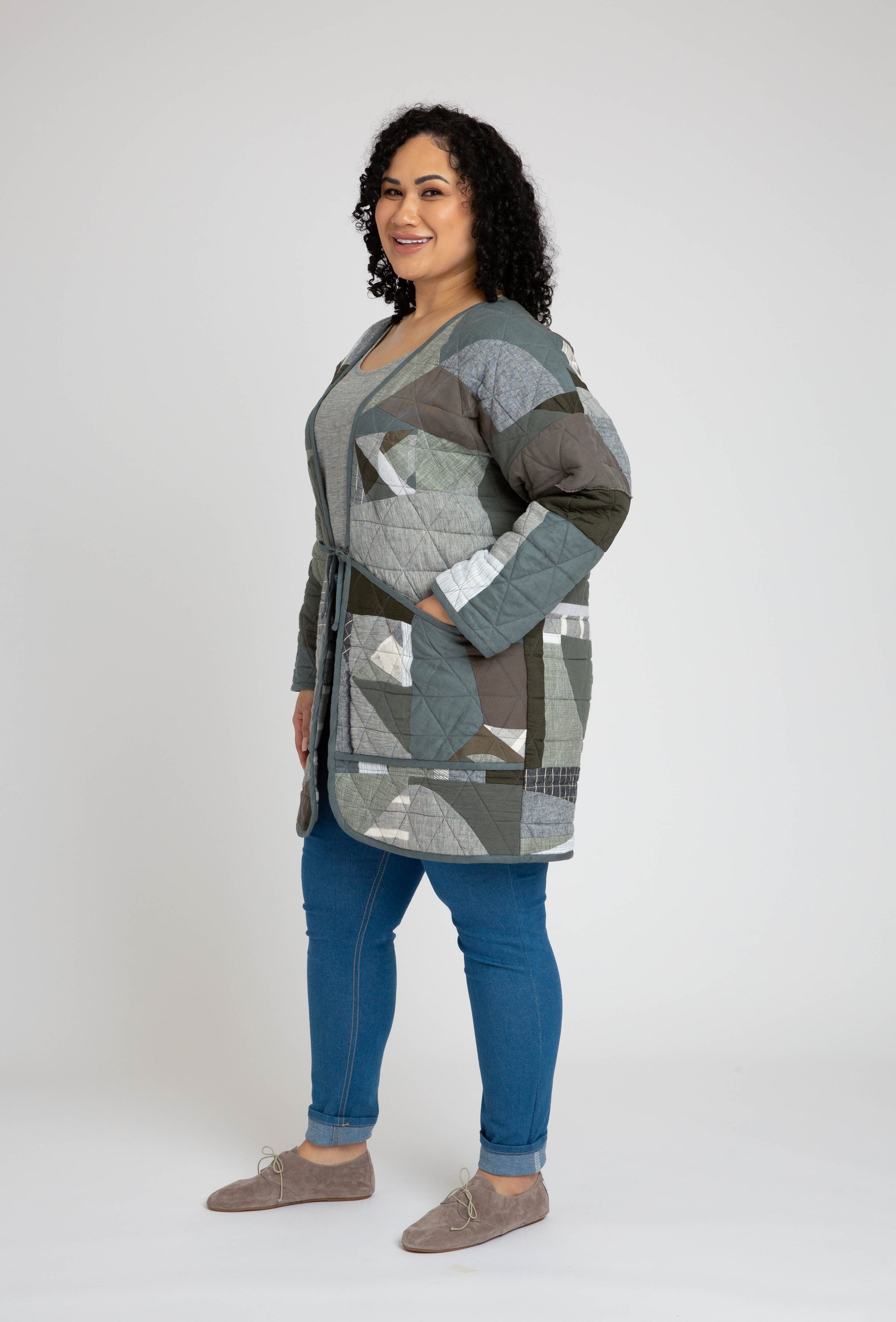 Hovea Curve Jacket & Coat Pattern