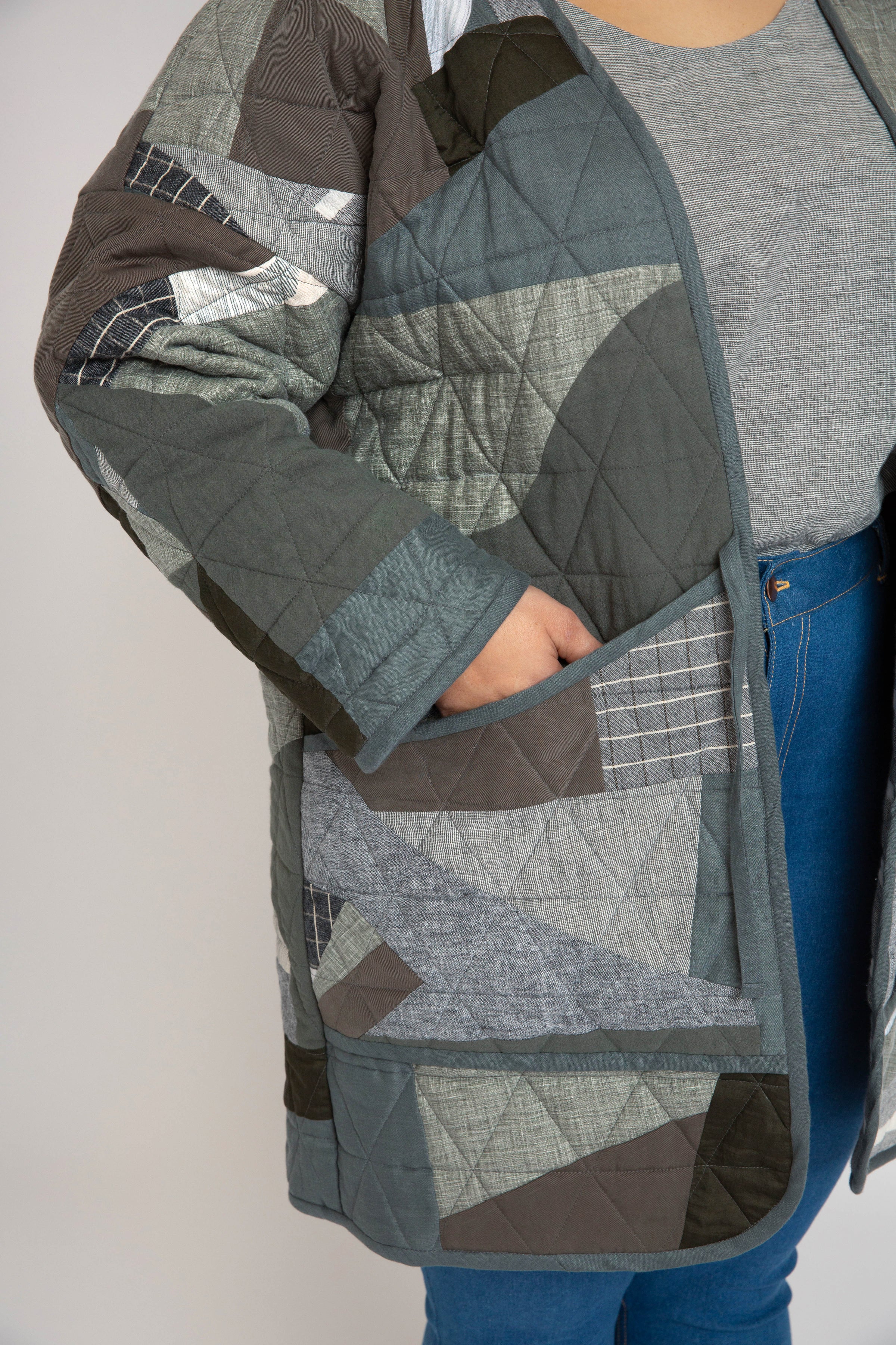 Hovea Curve Jacket & Coat Pattern