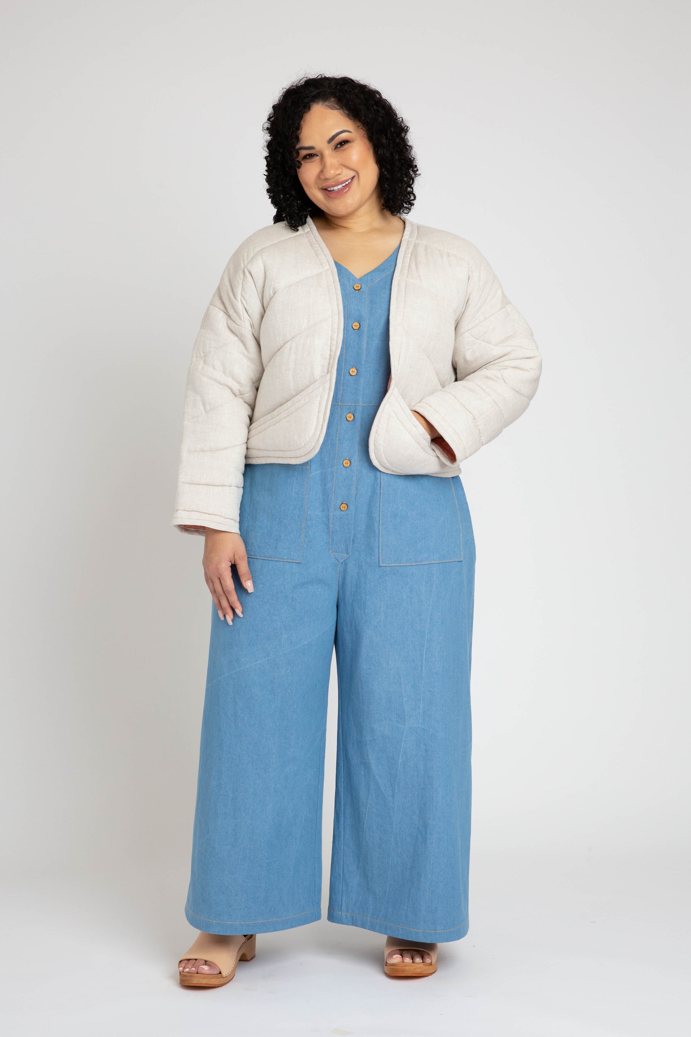 Hovea Curve Jacket & Coat Pattern
