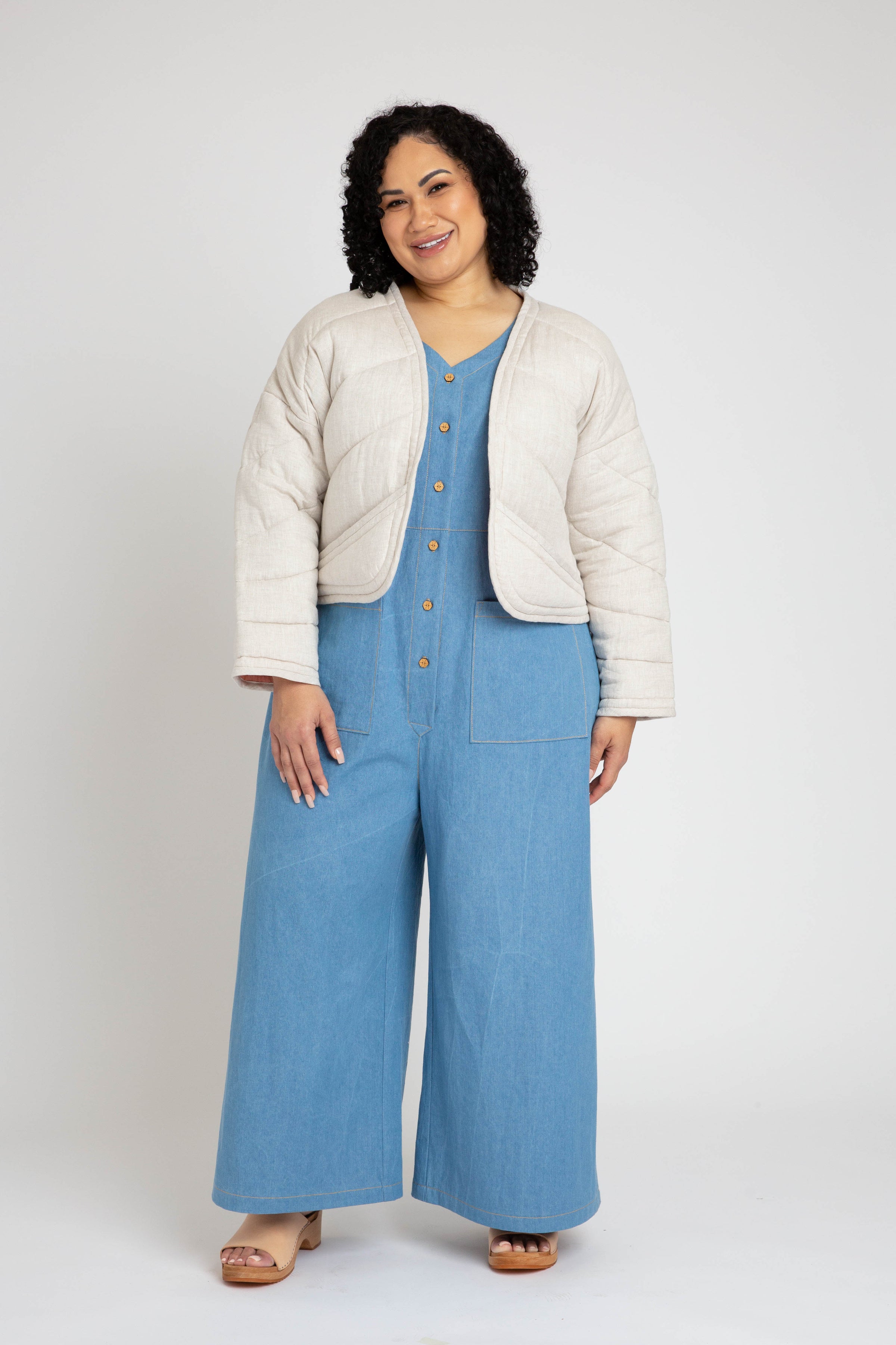 Hovea Curve Jacket & Coat Pattern