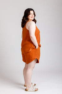 Reef Curve camisole & shorts set pattern