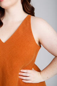 Reef Curve camisole & shorts set pattern