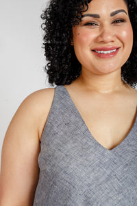 Reef Curve camisole & shorts set pattern