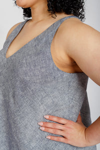 Reef Curve camisole & shorts set pattern