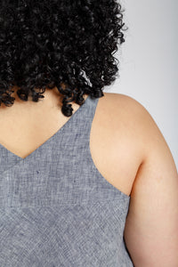 Reef Curve camisole & shorts set pattern