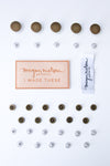 Jeans button fly notions kits WHOLESALE