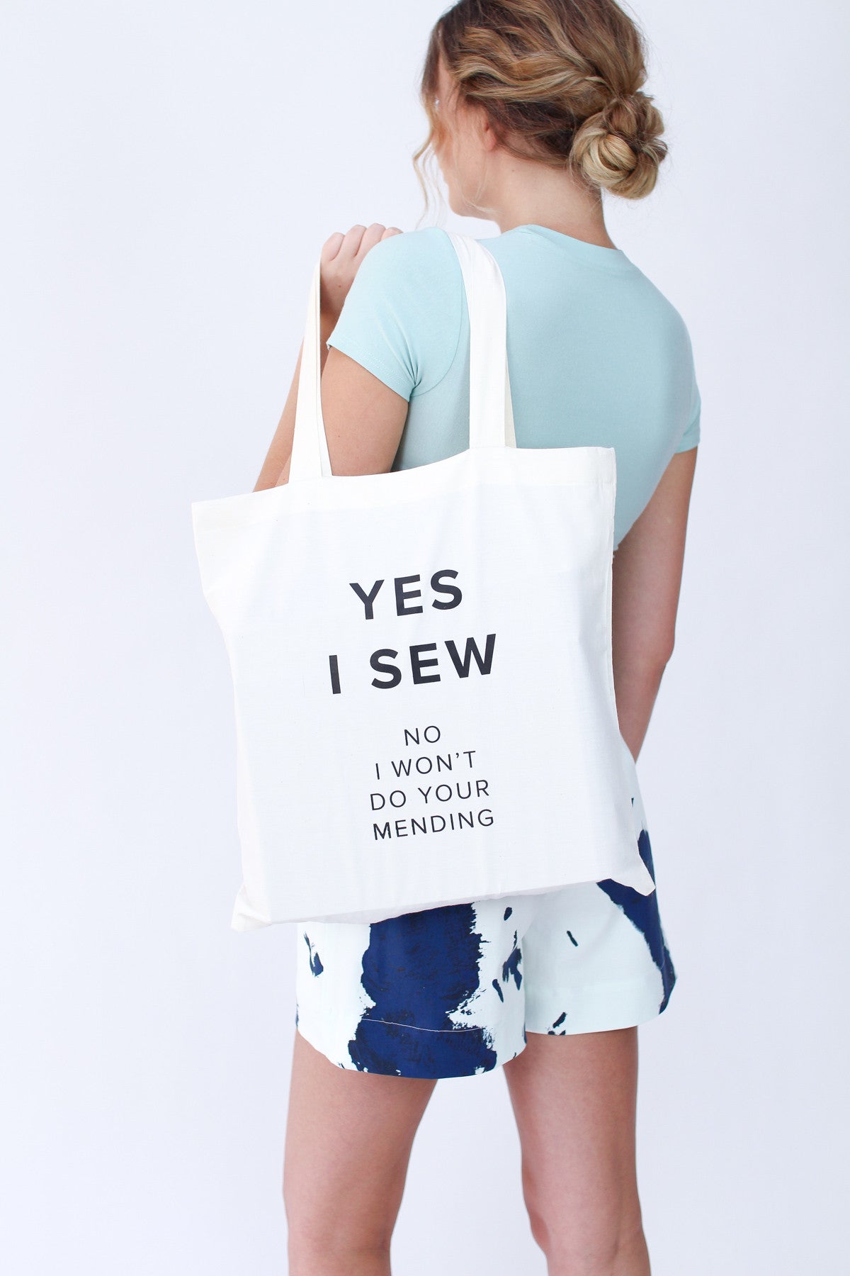 Yes I Sew tote bag